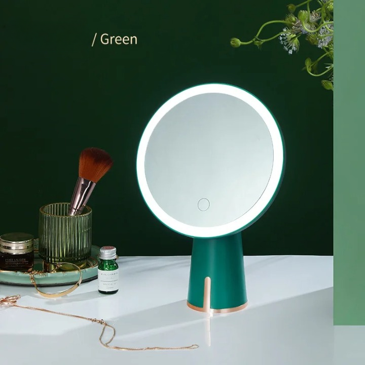 luxury Desktop LED Luminous Vanity Mirror