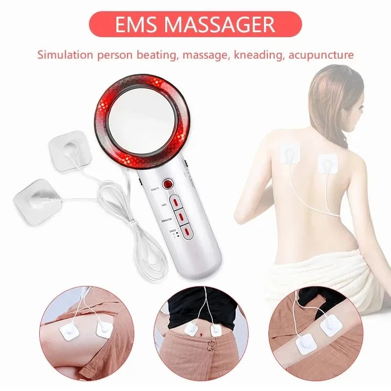 Ultrasonic 3 in 1 Cavitation EMS Slimming Massager