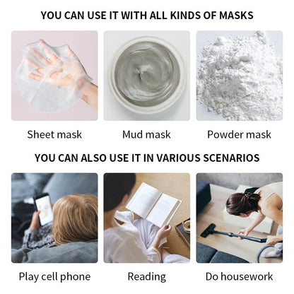 Moisturizing Reusable Silicone Face Masks